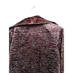 Peck & Peck Peck &‎ Peck Collection Purple Fully Lined Faux Fur Feel Quilted Look Jacket Photo 6