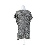 Dress Barn Women's  Blouse, 2X, Black & White Photo 1