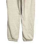 ZARA High Rise Oversized Relax Fit Fleece Joggers Elastic Waist Pockets S Cream Photo 6