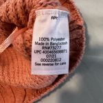 SO NWT  Sz:L Pink Navy Stripes Turtleneck Oversized Cropped Pullover Sweater. Photo 4