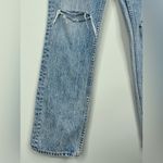 REVOLVE SLVRLAKE Straight Jeans
NWOT Size 24 Blue Distressed Lonely
Heart Wash Photo 5