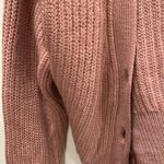 Aritzia AVAILABLE babaton Canberra dusty coral pink button cardigan xxs Photo 2