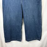 Ava & Viv  Plus Size 20W Jeans High Rise Cropped Wide Leg Stretch Blue Flare 414 Photo 3