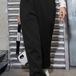 SheIn Curve Black Elastic Waist w/ Pocket Sweatpants Size 1XL EUC #6304 Photo 7