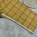 Unique Vintage  High Waisted Cropped Pants Plaid 90s Style Punk in Yellow 5X/26 Photo 13