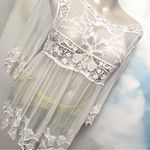 Lace + Crochet Swim Suit Coverup White Size undefined Photo 2