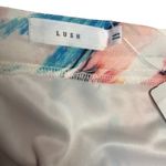 Lush Clothing Lush Tie-Dye Paint Splatter Side Slit Sheer Maxi Skirt Photo 5