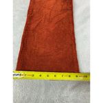 Tractr Blu Heidi Mid Rise Slim Fit Corduroy Pants Rust Orange Flare leg NWT Photo 6
