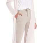 Van Winkle Pink Long Sleeve Knit Coordinating Lounge Duster Cashmere Cardigan Size L Photo 0