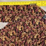 Primark Multi-Color Long Sleeve Round Neck Ruched Side Keyhole Back Blouse 10 Photo 9