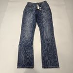 Lovers + Friends Reece High Rise Slim Straight in Blue Canyon Size 25 Photo 2
