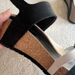 Mephisto Lucia Women's Wedge Sandals Size 41 Black Multi Open Toe READ! Photo 6