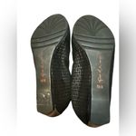 Pas De Rouge Women's Shoes Peep Toe Wedges black nubuck suede leather 38 1/2 Size 8 Photo 2