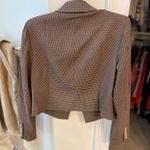 Paige  Eclipse Houndstooth Cropped Jacket Photo 2