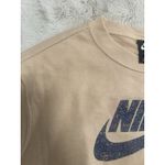 Nike NWT Women's  Beige  Cropped Sweatshirt 1 XL Photo 4