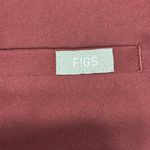 FIGS NWOT  Burgundy Technical Collection Scrub Top Size XL Photo 3