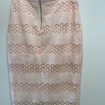 ASTR  Small ballet pink lace over slip skirt Photo 1