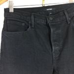 GRLFRND NWT  Tatum black button fly jeans Photo 3