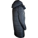 Susan Graver Water Resistant Quilted Puffer Jacket Black XX-Small NWOT Hooded Photo 11