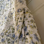 Love Shack Fancy  dress Stassie White Blue green lace 0 women’s maxi midi lsf Photo 7