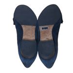 Patricia Green Womens Ballet Flats Shoes Navy Blue Slip On Bow Italy 10.5 EUR 41 Photo 7