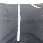 PINK - Victoria's Secret Victoria’s Secret PINK Yoga Black Leggings Lattice Ankle Crop Photo 6