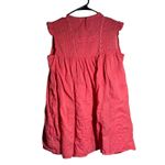 Free People  Coral Embroidered Mock Neck Sleeveless Tunic Top XS Photo 3