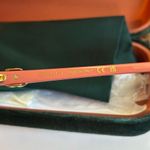 Gucci Authentic 54 cat eye square Acetate logo sunglasses Photo 13