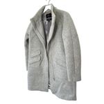J.Crew  Italian Stadium Cloth Wool Coat by Nello Gori Gray Size 2 Photo 4