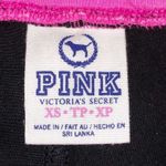 PINK - Victoria's Secret PINK By Victoria Secret Black and Pink Wide Leg Yoga Capris Size XS Photo 1