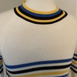 Varsity Used / Worn Vintage Striped Crewneck Sweater Photo 1