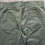 Weatherproof  Vintage Ladies' Wide Leg Corduroy Pants, Olive 8,NWT Photo 4