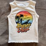 Netflix STRANGER THINGS  Graphic Women’s Tank Top Sz Small EUC Photo 0