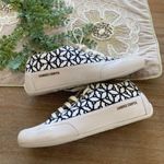Free People Candice Cooper Kaleidoscope Court Sneakers Sandy Black SZ 38 $248 Photo 2