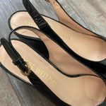 Stuart Weitzman  Jean Black Patent Wedge 7.5 Photo 2