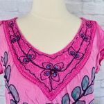 Sunflower Tie Dye Embroidered Blouse Photo 1