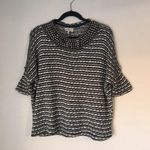 ZARA Trafaluc Studded Knit Sweater M Photo 3