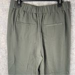 Vince  Womens Size Large Tapered Pull On Business Casual‎ Pants Olive Green NWT Photo 7