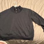 Rbx Active Cropped Dark Grey RBX Quarter Zip Photo 2