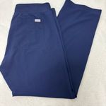 FIGS Livingston Basic Scrub Pant Straight Leg Bottom Size M Navy Blue #T21003 Photo 0