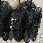Anthropologie  The Viviette Lace Bra Top in Black Photo 2