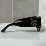 Gucci  Black 55mm Square Sunglasses Photo 7