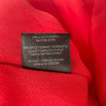 WAYF NWT  size small red v‎ neck romper ruffle front and rear zip up rear Photo 9