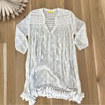 Roberta Roller Rabbit  Cream Long Sleeve Dress Photo 1