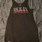 Due in October Tank Black Size M Photo 0