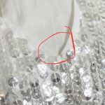 Majorelle  Ash Sequin Mini Dress V Neck Long Sleeve Women’s Size Small Photo 10