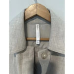 Babaton AritziaBabaton Utility Flannel Button Shacket Blouse Size Small Long Sleeve 1316 Photo 4