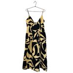 MON RENN viral bloggers favorite 100% cotton surreal midi dress NWT Black Size M Photo 10