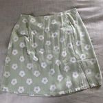 Motel Sheny Mini Skirt Daisy Sage Photo 2