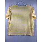 Free Assembly Yellow & White Striped Organic Cotton T Photo 3